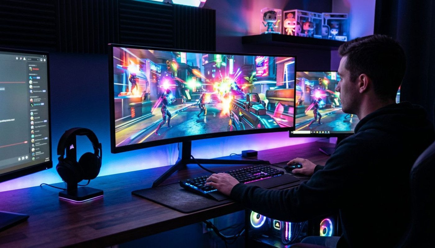 Écrans incurvés : simple effet de mode ou véritable gain pour les gamers ?
